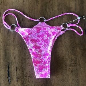 NWT Frankies Bikini Kailyn Shine Bottom